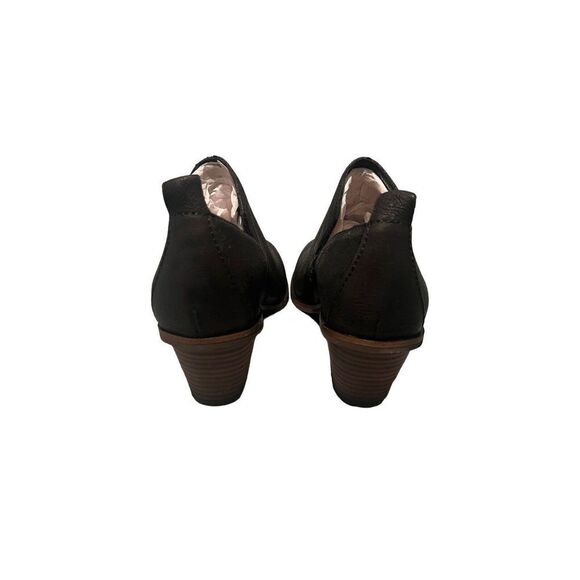 Lucky Brand Ankle Bootie Womens 6.5 M Leather Victorey Black Boot 2.5 Inch Heel - Picture 9 of 9